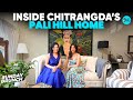 Chitrangda Singh Serves Me Beetroot Carpacho Salad Burnt Garlic Chicken Spaghetti Sunday Brunch
