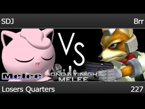 MNM 227 - SDJ (Jigglypuff) vs TLOC | Brr (Fox) Losers Quarters - Melee