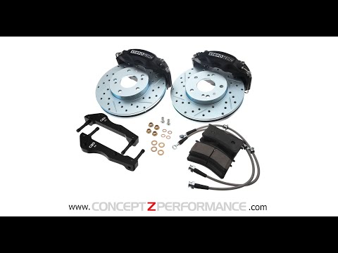 Transform Your Nissan 300ZX Z32 with the CZP Stoptech Caliper Brake Upgrade Kit!
