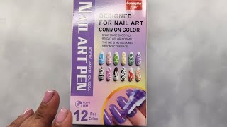 Testing Acrylic Nail Art Pens: Easy Designs for Beginners + Honest First Impressions