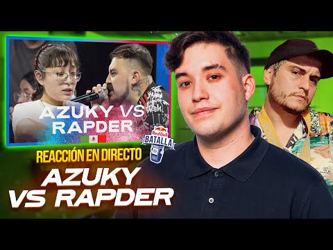 ¡El mejor minuto de AZUKY! AZUKY VS RAPDER - KAPO 013 Y KHAN REACCIONAN A RB BATALLA MÉXICO 2023