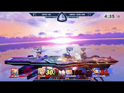 Sm4sh@Mines 114 - SSB100 + KHC Vs. SAMFISH + AcaRa|Shoe - Doubles Round Robin