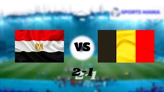 Egypt vs Belgium |  International Friendlies | Highlights | 2022