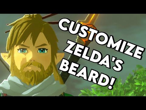 How To Give Zelda Facial Hair in Tears of the Kingdom!