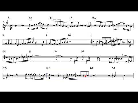 After The Love Has Gone  Earth, Wind & Fire Bb Trumpet or Tenor Sax Play Along Bb