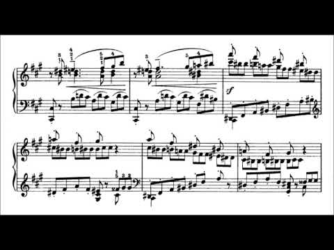 Carl Tausig - 2 Concert Etudes (audio + sheet music)