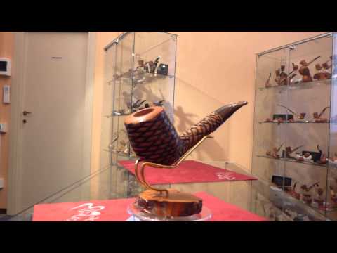 PIPA PARONELLI RADICA DRITTA RUSTICATA INCROCIATA - Numero oggetto eBay: 400387264091