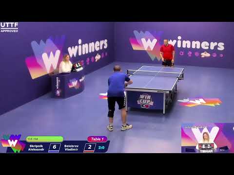WINners CUP table 1  17.11 Skripnik Aleksandr - Belobrov Vladimir   12:00