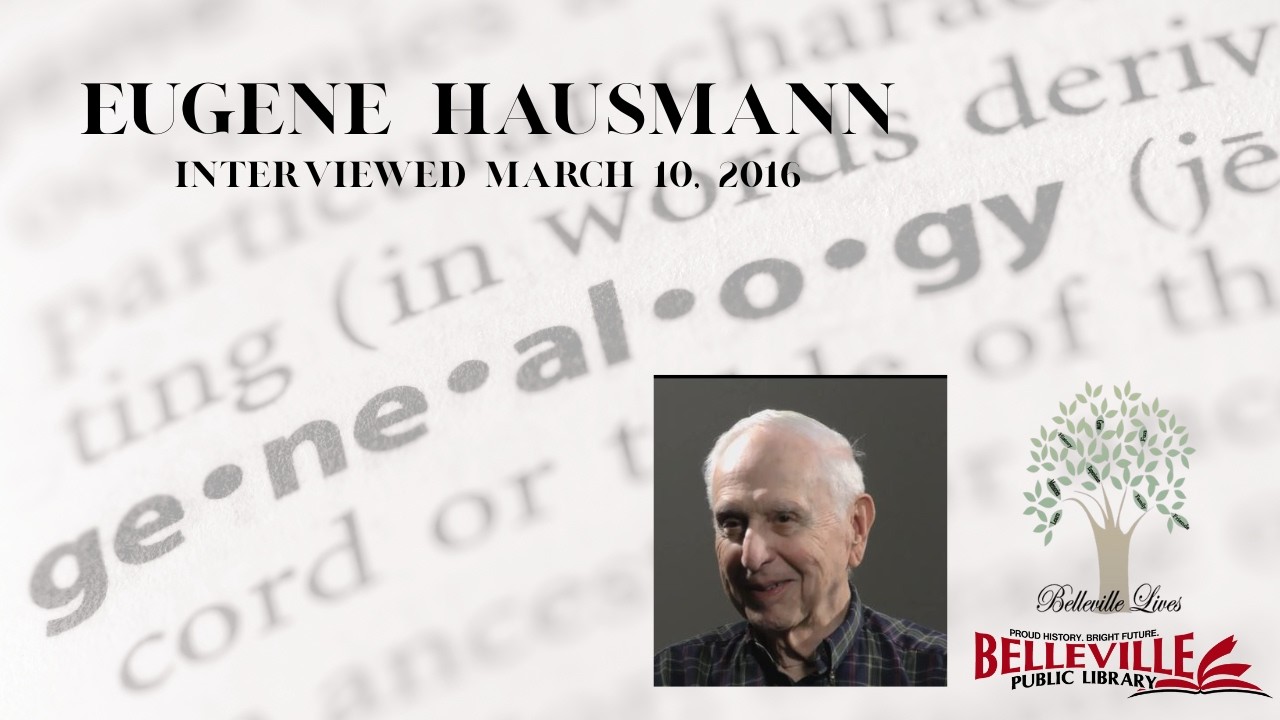 Eugene Hausmann Part 1