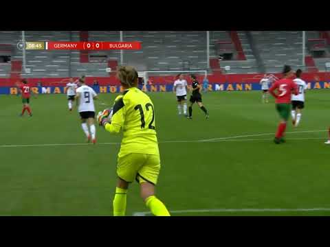 Germany vs  Bulgaria  - Women's World Cup Qualifiers