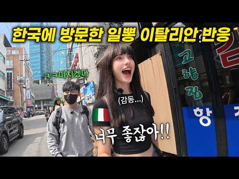 여기가 한국이라고?? 로마에서 만난 일뽕 이탈리안을 한국에서 만나면 생기는 일