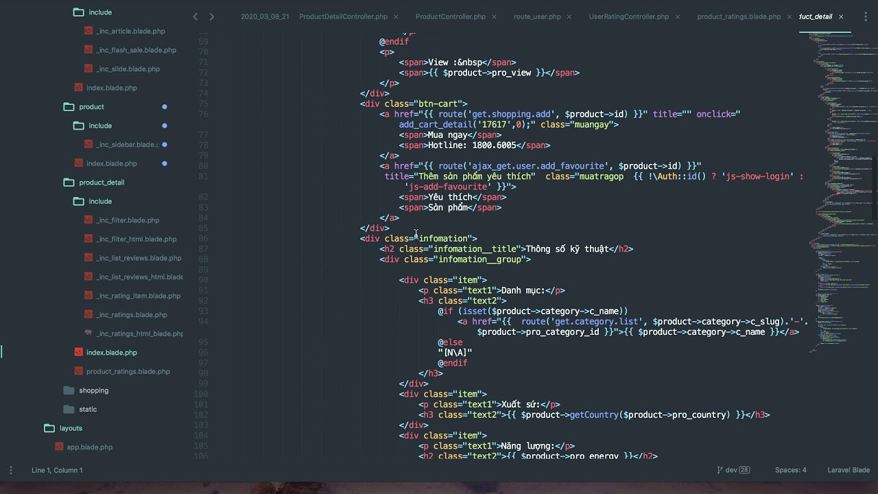 [Seri website đồng hồ] - Đồ án tốt nghiệp - Tìm kiếm theo trung bình lượt review sản phẩm