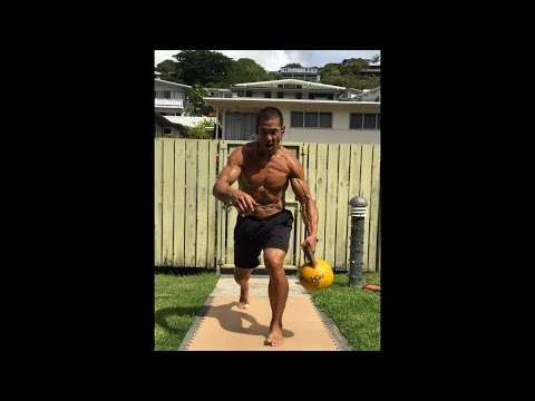 Day 156 - Kettlebell Lunge Exercises for Core and Obliques - October 17, 2020 10:45 am