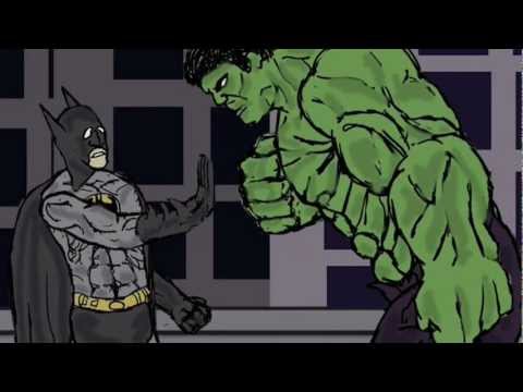 BATMAN VS HULK