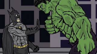 BATMAN VS HULK