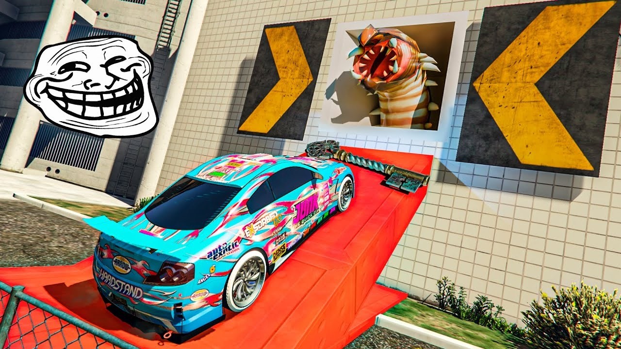 LA CARRERA TROLL MAS MIEDOSA DE GTA 5 ONLINE
