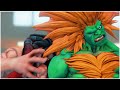 Street Fighter V Necalli S Win Pose On Blanka
