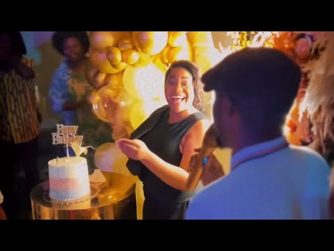 Anderson Mário fez uma festa surpresa para Alice Júlio