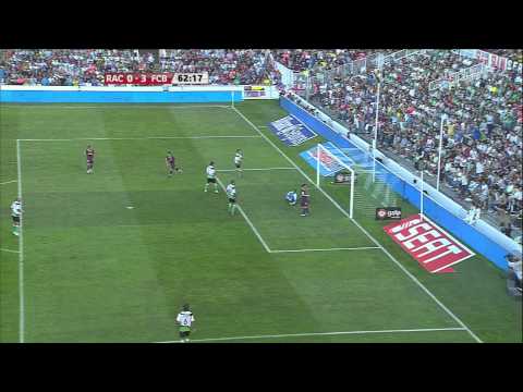 Racing vs Barcelona 0 3 Villa HD 1080 eng