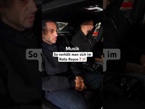 So verhält man sich in einem Rolls Royce #omidmouazzen #autohandel