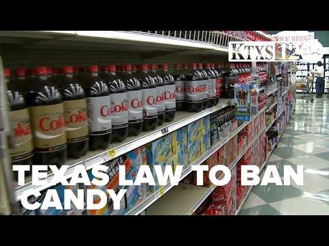 Texas law to ban candy, some sweetened drinks from SNAP purchases