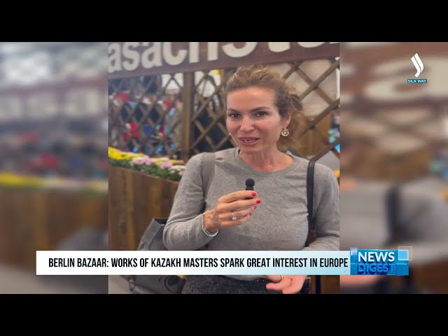 «Berlin Bazaar-2023» қонақтары қазақ мәдениеті мен қолөнеріне тәнті болды