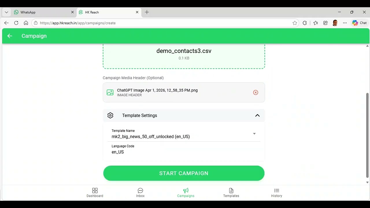 WhatsApp Campaigns