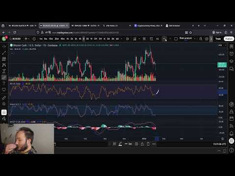 Bitcoin Cash BCH Coin Flip Moment