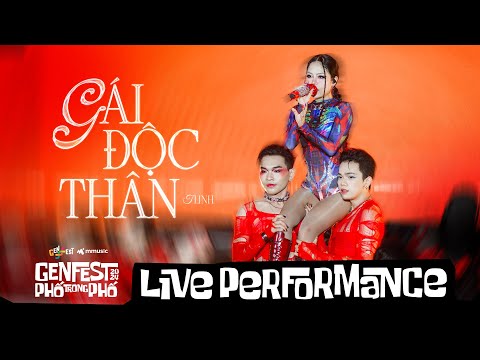GÁI ĐỘC THÂN - tlinh | Live at GENfest 24
