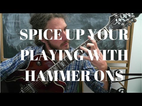 Use These Two Easy Hammer Ons to Spice Up 6 Easy Guitar Chords!