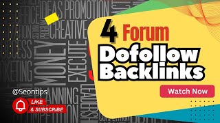 4 High Authority Dofollow Backlinks - Free Link Building Strategy