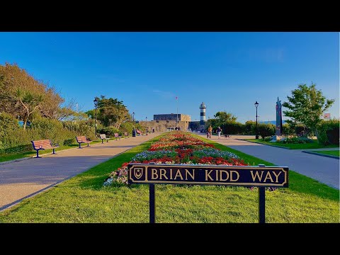 Southsea Portsmouth Summer Afternoon Walk | South Parade Pier With Victorious Festival Setup 4K