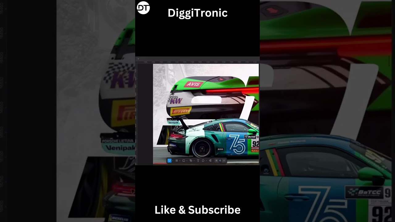 Figma for Porsche: Designing High-Impact Automotive Social Media Graphics 🏎️  #diggitronic