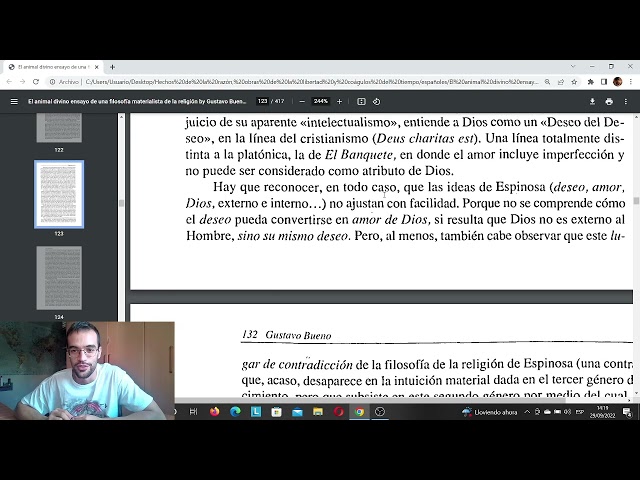 Vídeo relacionado con El animal divino: Ensayo de una filosofía materialista de la religión