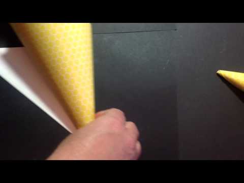 How To Make Easy Paper Cones