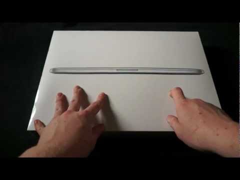 Apple MacBook Pro 15 inch with retina display unboxing