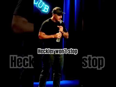 THIS HECKLER WON'T STOP! -  Luis J. Gomez #standupcomedy