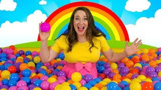 Ball Pit Party | Kids Song for Learning Colors - Giant Ball Pit Show!