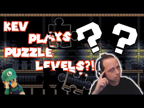 Some Fun Super Mario Maker 2 Puzzle Levels?!