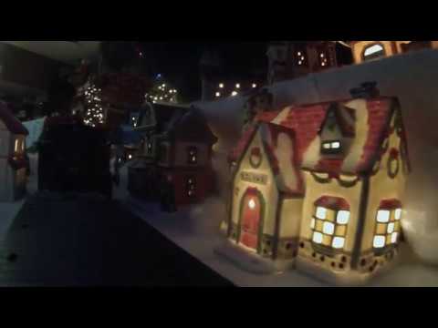 The Village Drapery Christmas Trains in a Tree Ride Along 2019