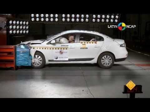 Crash Test Latin NCAP Renault Fluence