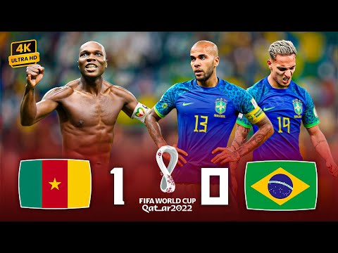 Brazil bids farewell to its pride against Cameroon in the group finale 🟡🟢 Cameroon {1-0} Brazil 🏆💥 د
