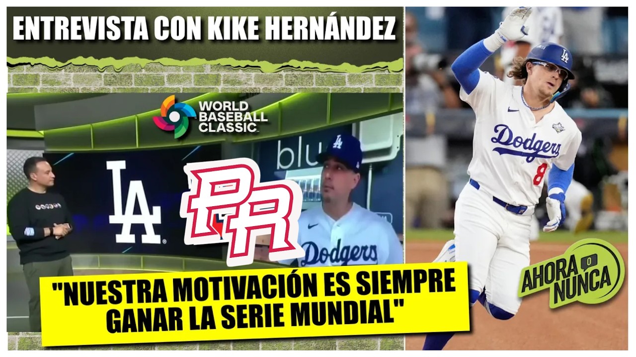 REGRESA las GRANDES LIGAS y Kike Hernández dice que los DODGERS están listos para el TRIPLETE | AON