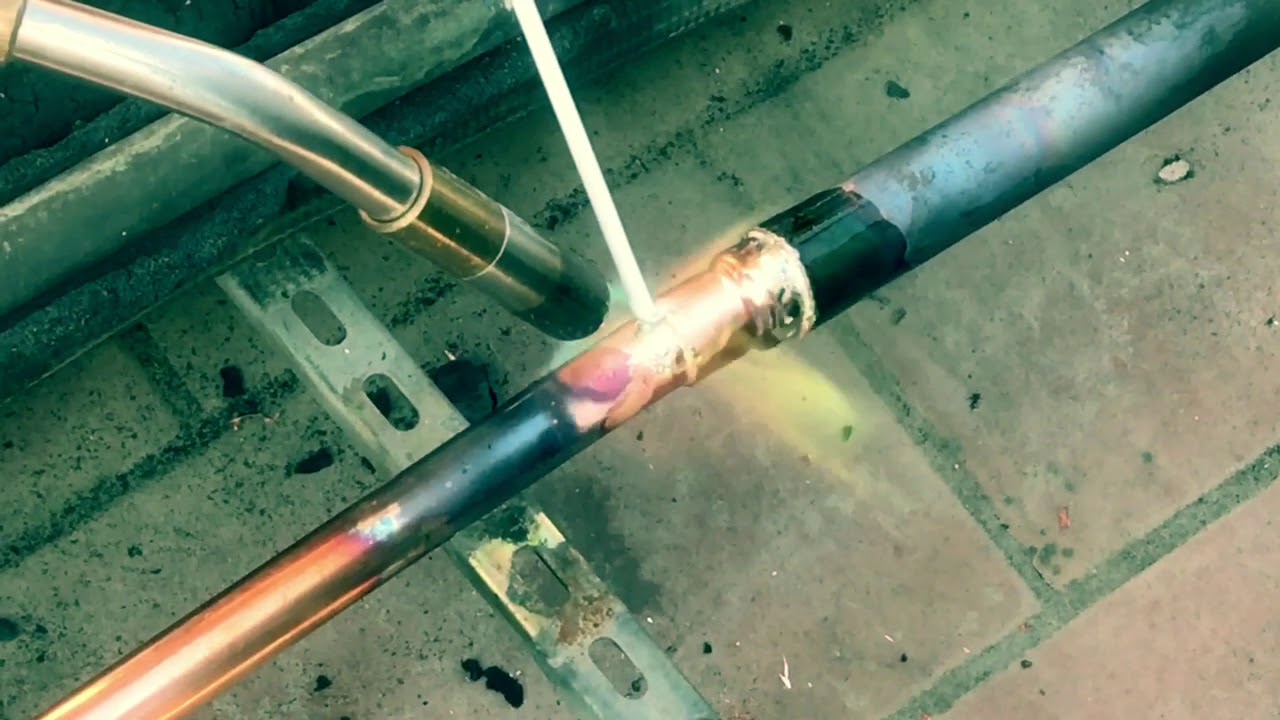 Como Soldar Tubo Cobre Aire Acondicionado