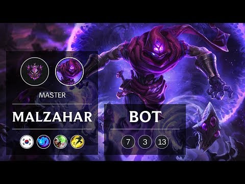 Malzahar Bot vs Kai'Sa - KR Master Patch 9.2