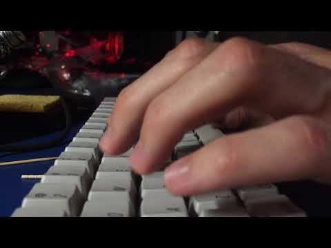 ‘Pine’ White ALPS64 keyboard demo