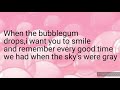 Bubblegum K.K lyrics