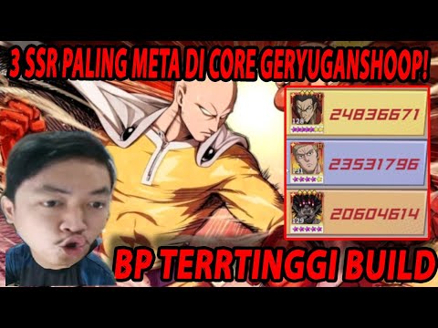 🔥🔥3 CHART SSR+ PALING BANYAK DI BUILD SEBELUM META CORE DRIVE KNIGHT!! - ONE PUNCH MAN:The Strongest