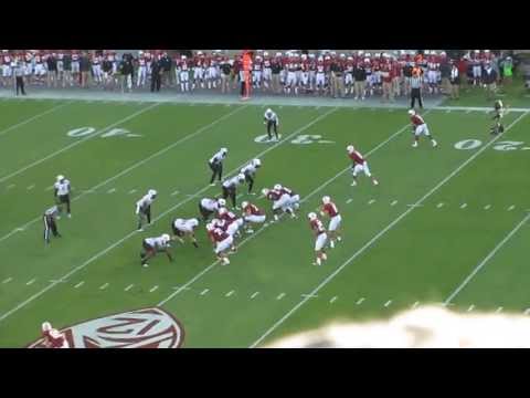 Robert Nelson intercepts Kevin Hogan pass Stanford vs. Arizona State Football 2013 Stanford Stadium