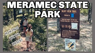 We Took A Family Labor Day Hike - Hiking With Kids - Meramec State Park - Missouri State Parks